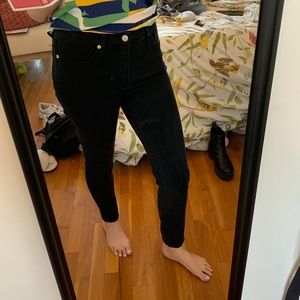 Madewell Black Skinny Jeans